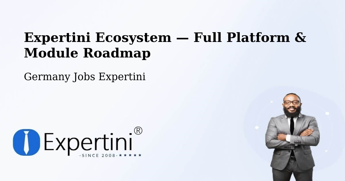 Expertini Ecosystem — Full Platform & Module Roadmap – Limbach