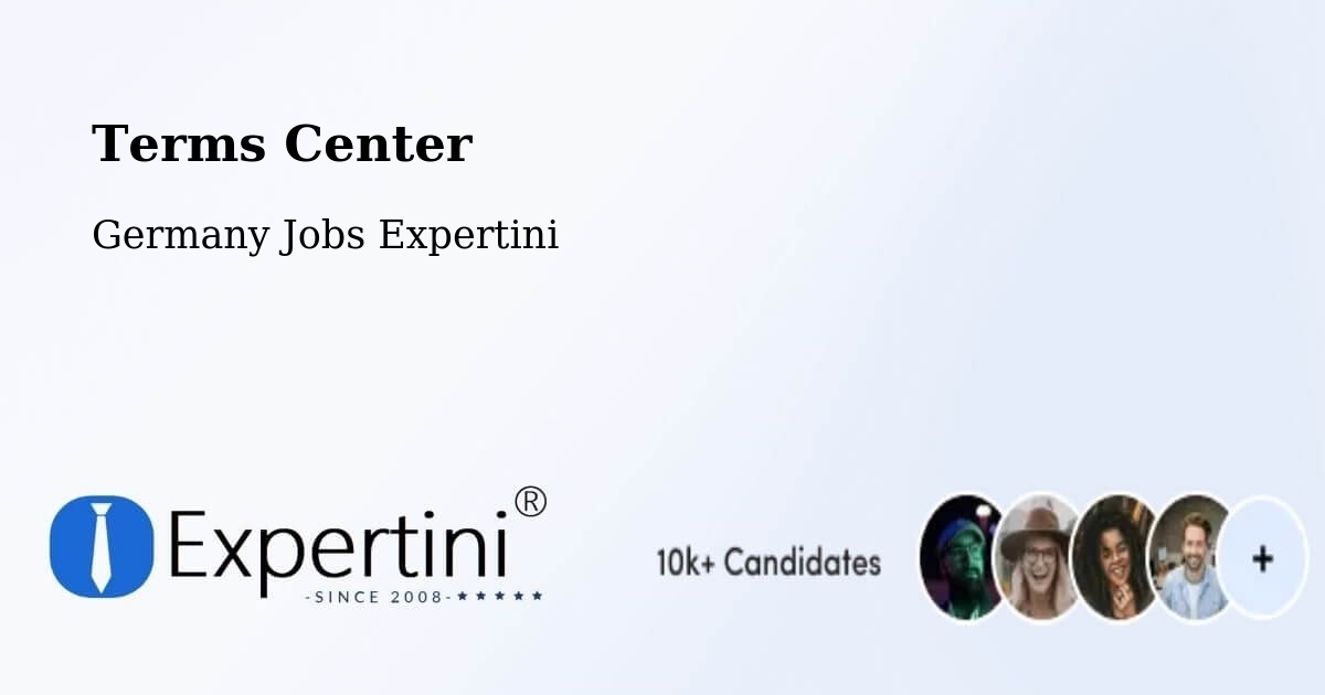 Terms of Service – Limbach - Germany Jobs Expertini